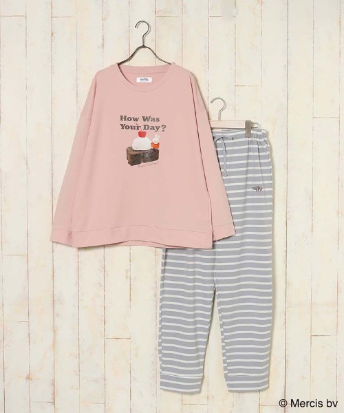 Miffy（ミッフィー） パジャマ ルームウェア ミッフィーフォトミニ裏毛
