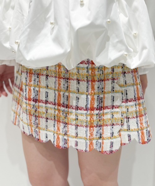 Chesty（チェスティ） パンツ ツイードキュロット レディース