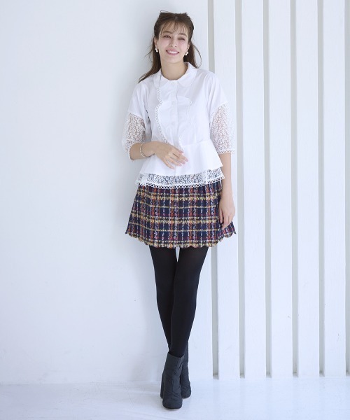 Chesty（チェスティ） パンツ ツイードキュロット レディース