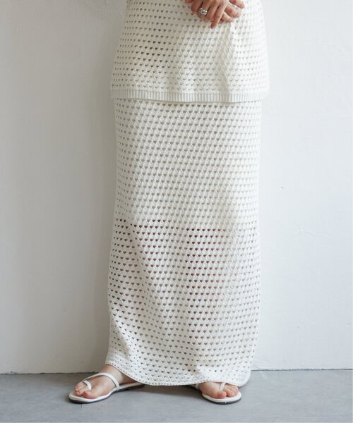 「VENCEEXCHANGE」 ニットスカート FREE ブラック レディース_画像6