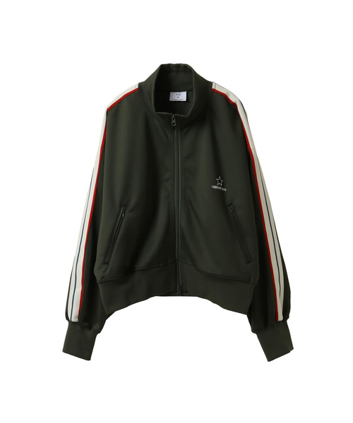 CONVERSE TOKYO ジャージ SIDE LINE SHORT TRACK JACKET(WOMEN'S