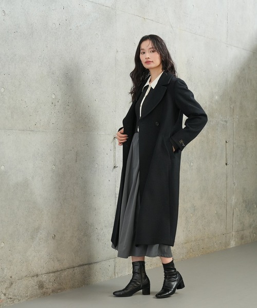 TRUDEA（トルディア） トレンチコート コート (尾州プレミアムウール