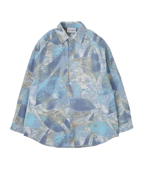 シャツ PAS UNE MARQUE BLURB SHIRT L/S 510 メンズ レディース
