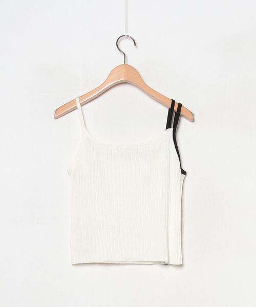 「EMODA」 キャミソールニット FREE ベージュ レディース_画像2