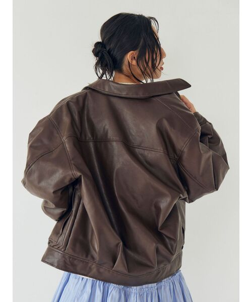 Ungrid（アングリッド） ブルゾン アウター ポケットデザインフェイク