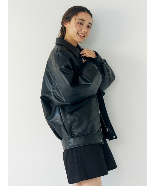 Ungrid（アングリッド） ブルゾン アウター ポケットデザインフェイク