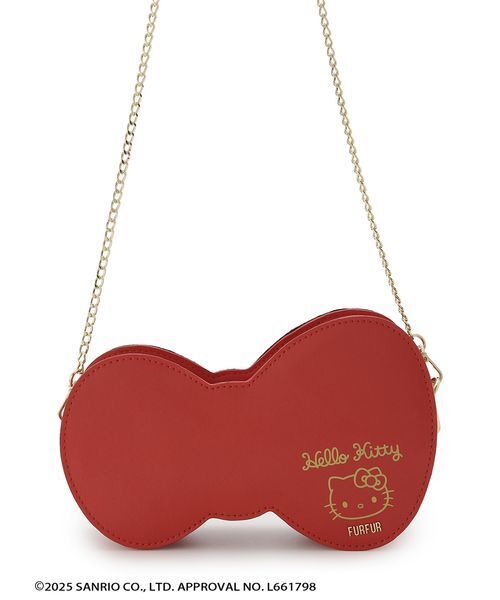 FURFUR（ファーファー） ショルダーバッグ バッグ HELLO KITTYリボン