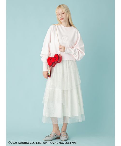 FURFUR（ファーファー） ショルダーバッグ バッグ HELLO KITTYリボン 