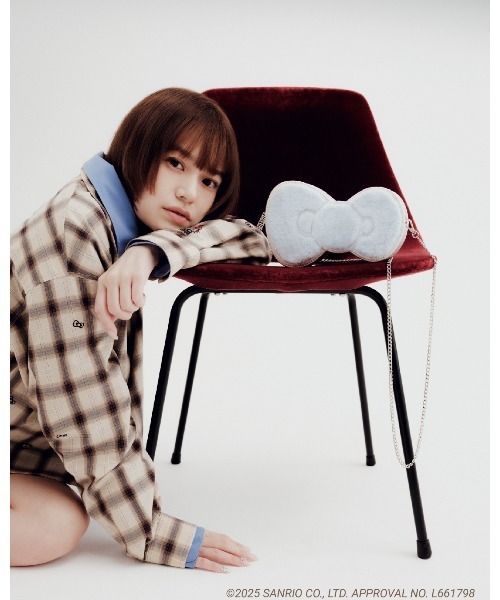 FURFUR（ファーファー） ショルダーバッグ バッグ HELLO KITTYリボン 