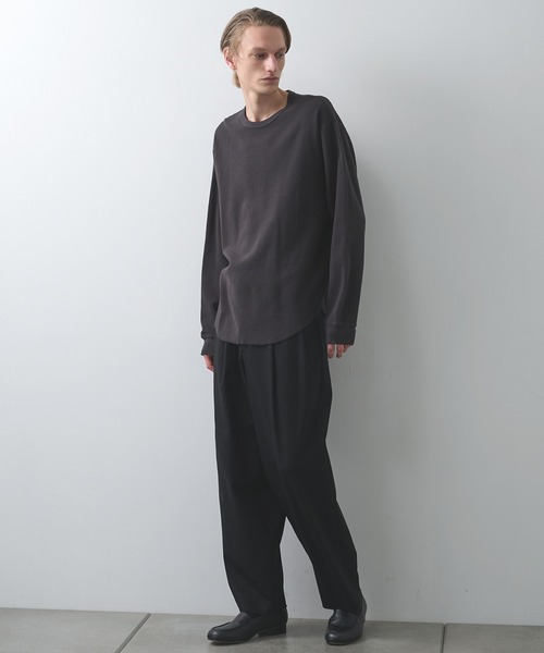 MARKAWARE  マーカウェア   モックネックニットカットソー markaware（マーカウェア） tシャツ 「markaware/marka」オーガニック