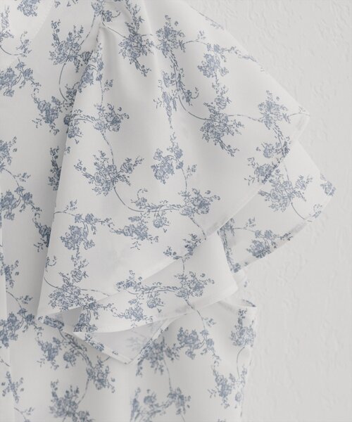 「natural couture」 半袖ブラウス FREE チャコールグレー レディース_画像8