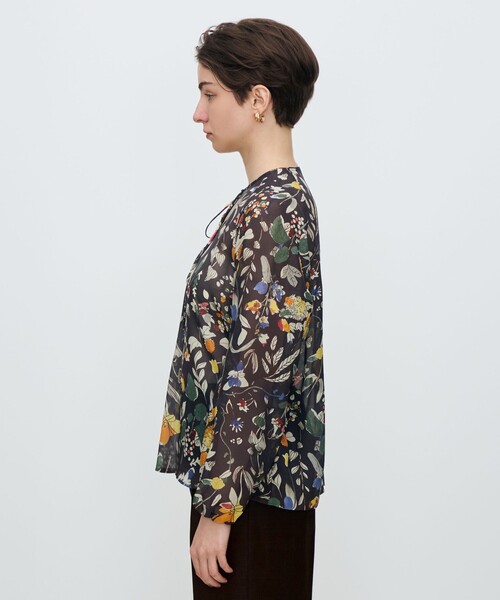 TOMORROWLAND collection ブラウス シャツ マンダフラワープリント