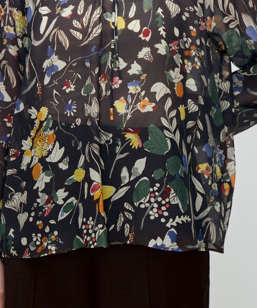 TOMORROWLAND collection ブラウス シャツ マンダフラワープリント