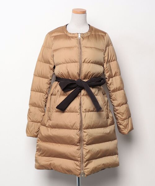 「URBAN RESEARCH ROSSO」 ダウンコート FREE ブラック レディース_画像3