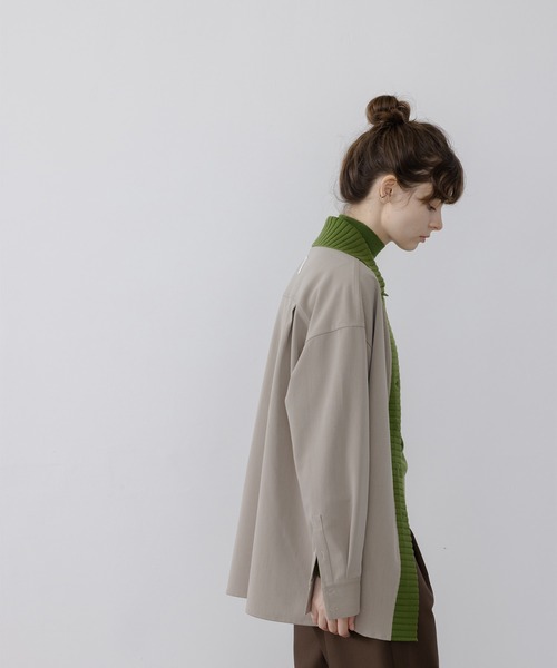 「EKCOOKIES」 長袖シャツ S ホワイト レディース_画像3