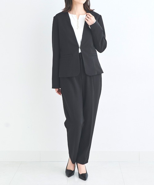 Cocoa 新品　DRESS LAB ドレスラボセットアップ ブラック　L DRESS LAB（ドレスラボ） セットアップ L ブラック レディース