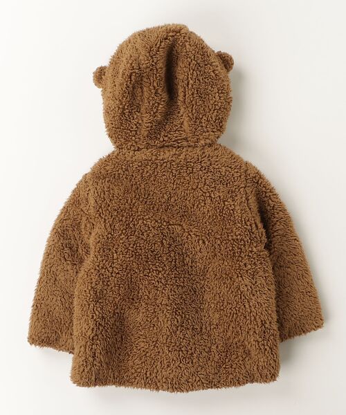 「PETIT BATEAU」 「KIDS」コート 86cm ベージュ キッズ_画像2