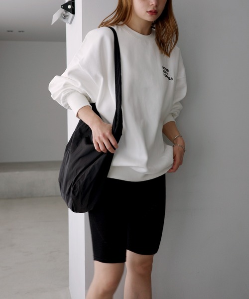 「ANME」 スウェットカットソー M オフホワイト レディース_画像3