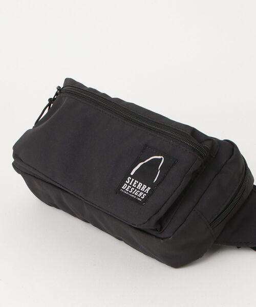 「SIERRA DESIGNS」 ワンポイントウエストバッグ - ブラック レディース_画像3