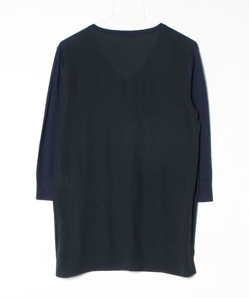 theory luxe（セオリーリュクス） 長袖ニット 38 ネイビー レディース