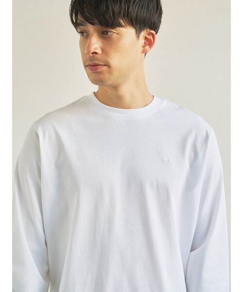「1PIU1UGUALE3 RELAX 」 長袖Tシャツ 3 ブラック メンズ_画像3