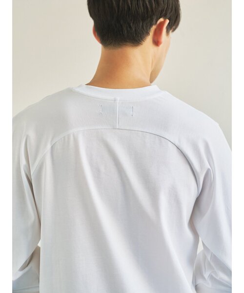 「1PIU1UGUALE3 RELAX 」 長袖Tシャツ 3 ブラック メンズ_画像4