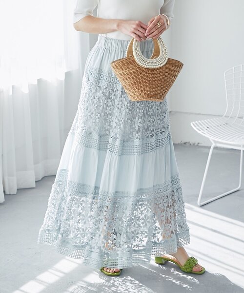 La boutique Bonbon（ラブティックボンボン） スカート コットンレース