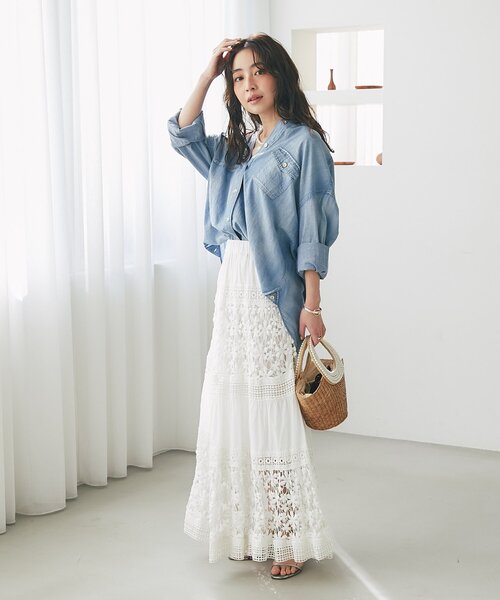 La boutique Bonbon（ラブティックボンボン） ロング スカート 「今