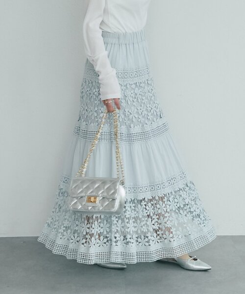 La boutique Bonbon（ラブティックボンボン） スカート コットンレース