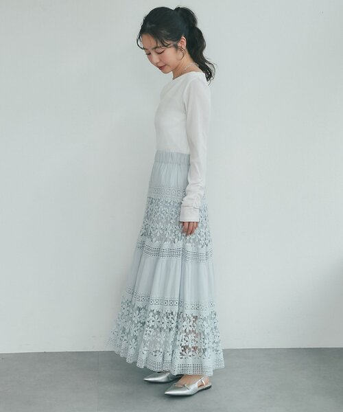 La boutique Bonbon（ラブティックボンボン） スカート コットンレース