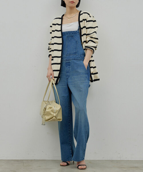 GALLARDAGALANTE グレー サロペット GALLARDAGALANTE（ガリャルダガランテ） 24AW デニムサロペット