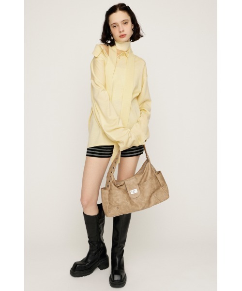 SLY 新品未使用タグ付き　HG KNIT ASYMMETRY トップス SLY | HG KNIT ASYMMETRY トップス (ニット ) |SHEL'TTER WEBSTORE