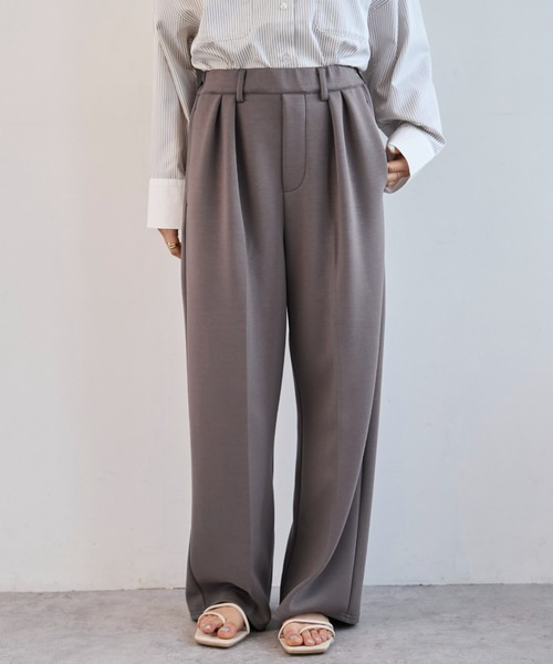 mil（ミル） ワイドパンツ スウェットパンツ ジャージ ダンボール