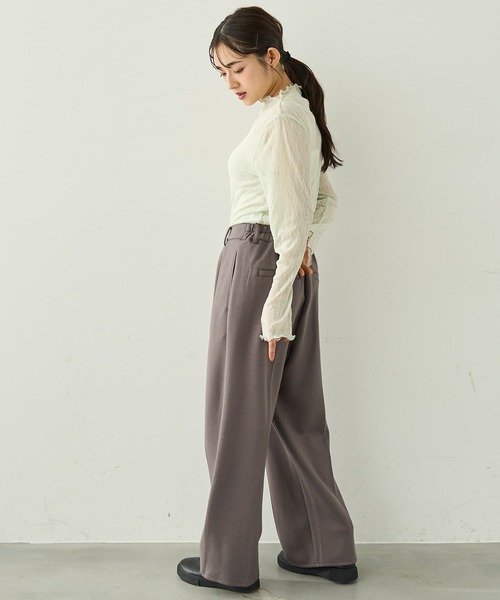 mil（ミル） ワイドパンツ スウェットパンツ ジャージ ダンボール
