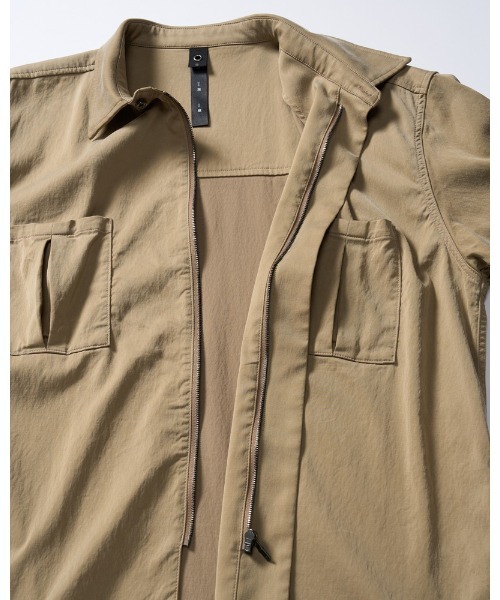 wjk シャツ front-zip shirt H/S メンズ : ZOZOTOWN Yahoo!店 - 通販