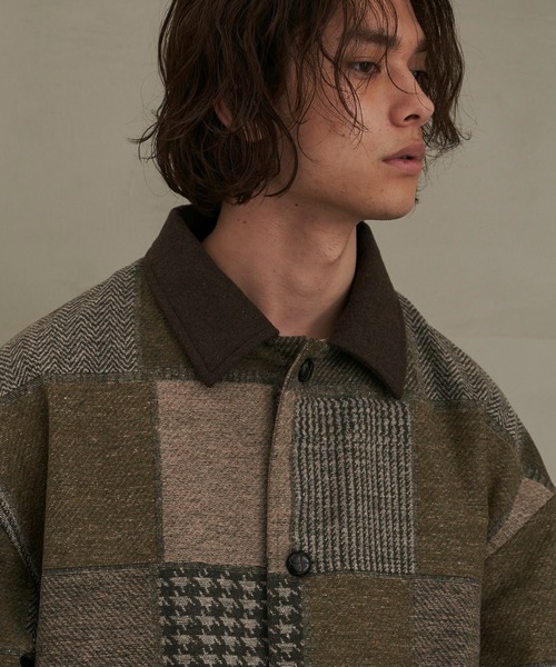 「Revo.」 ステンカラーコート 1 ブラック メンズ_画像3