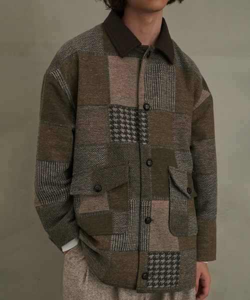 「Revo.」 ステンカラーコート 1 ブラック メンズ_画像7