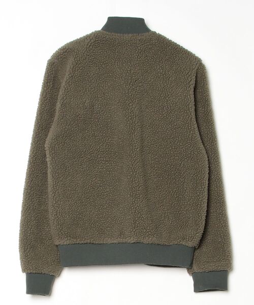 「patagonia」 レザーブルゾン X-SMALL グリーン メンズ_画像2