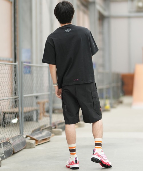adidas（アディダス） パンツ ハーフパンツ カーゴパンツ マーク