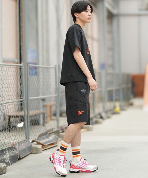 adidas（アディダス） パンツ ハーフパンツ カーゴパンツ マーク