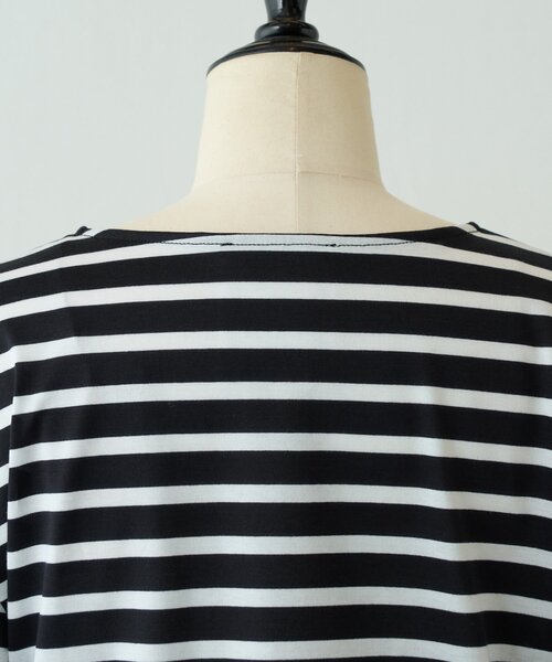 BEARDSLEY（ビアズリー） tシャツ パフスリーブボーダープルオーバー