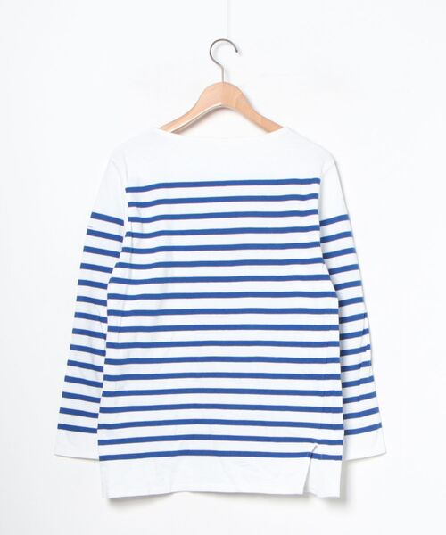 「ORCIVAL」 ボーダー柄長袖Tシャツ 4 ブルー メンズ_画像2