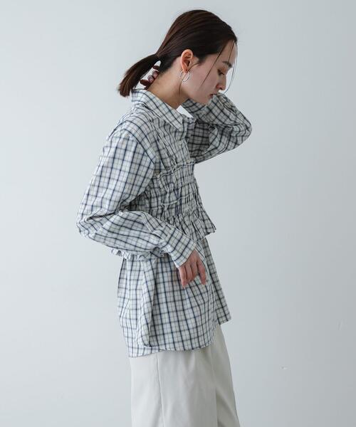 SENSE OF PLACE by URBAN RESEARCH ブラウス シャツ シャーリング