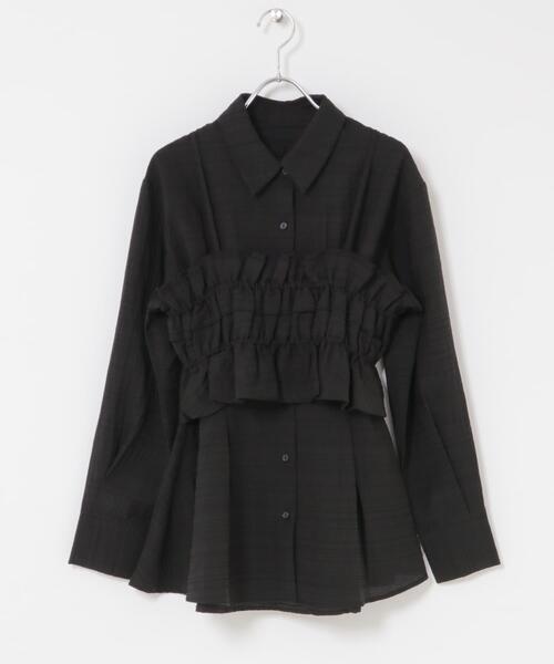 SENSE OF PLACE by URBAN RESEARCH ブラウス シャツ シャーリング