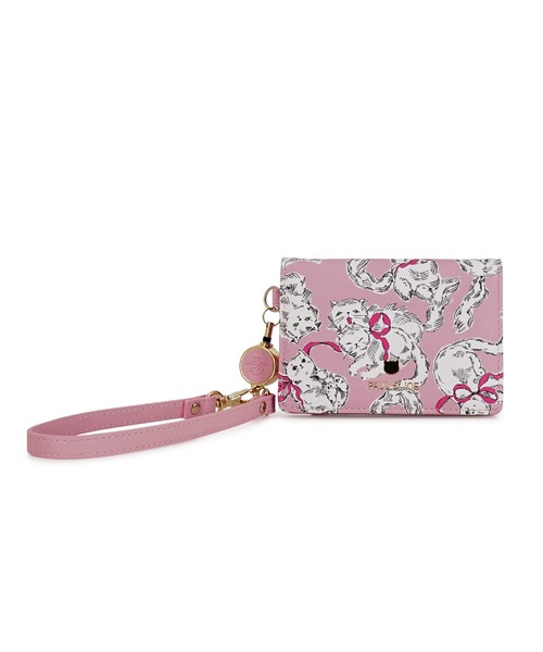 「PAUL & JOE ACCESSOIRES」 カードケース FREE ピンク レディース