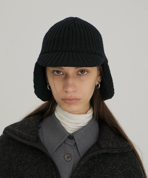 KIJIMA TAKAYUKI ×CLANE WOOL KNIT EAR CAP CLANE（クラネ） キャップ 帽子 KIJIMA TAKAYUKI ×CLANE WOOL KNIT EAR