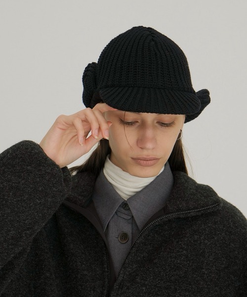 CLANE（クラネ） キャップ 帽子 KIJIMA TAKAYUKI ×CLANE WOOL KNIT EAR