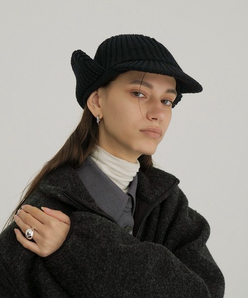 CLANE（クラネ） キャップ 帽子 KIJIMA TAKAYUKI ×CLANE WOOL KNIT EAR