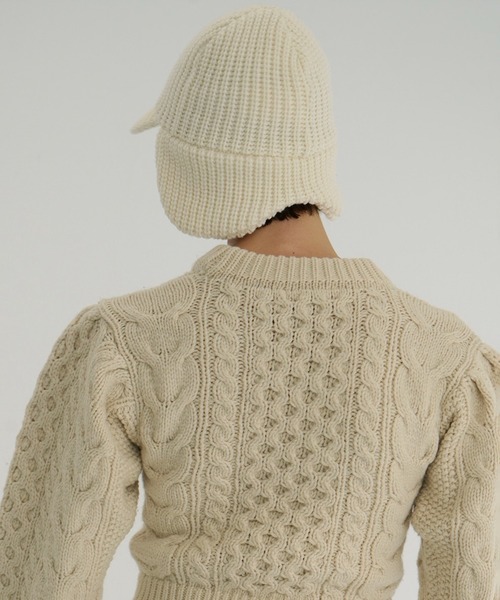 CLANE（クラネ） キャップ 帽子 KIJIMA TAKAYUKI ×CLANE WOOL KNIT EAR