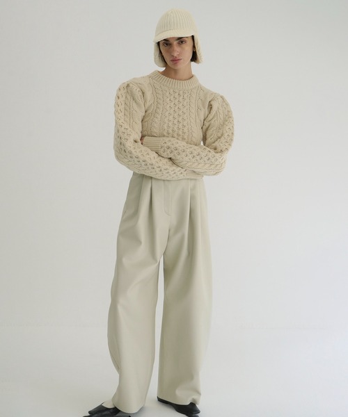 CLANE（クラネ） キャップ 帽子 KIJIMA TAKAYUKI ×CLANE WOOL KNIT EAR